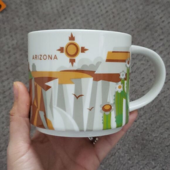 𝅺STARBUCKS 2015 You Are Here Arizona 14oz ceramic mug - Picture 4 of 6